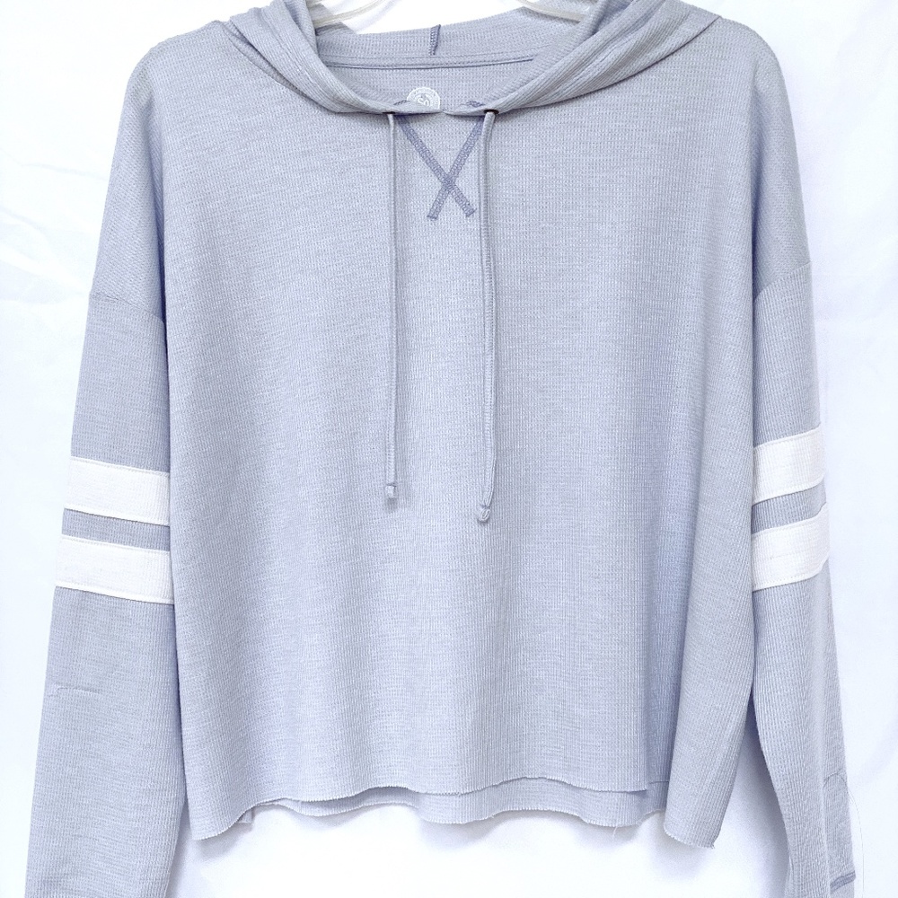 Powder blue sporty hoodie Size S